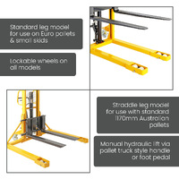 Heavy Duty Manual Fork Stackers