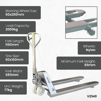 Stainless Steel Pallet Truck