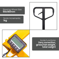 2000KG Pallet Truck With Load Scales