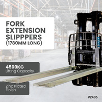 Fork Extension Slippers / Tines - Zinc Plated