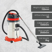 30L Wet/Dry Vacuum Cleaner