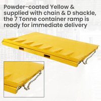 7 Tonne Capacity Container Ramp