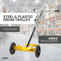 Steel & Plastic Drum Trolley