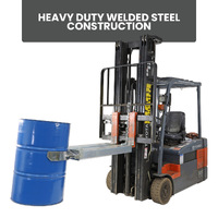 Galvanised Forklift Drum Grab