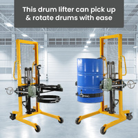 Steel & Plastic Drum Lifter & Rotator