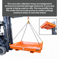 Concrete Collection Tray - 0.5 cubic metres