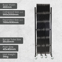 7.1 Metre Large Expanding Barrier