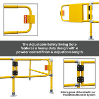 Adjustable Safety Swing Gate