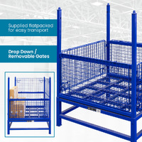 Stackable Mesh Stillage Picking Cage