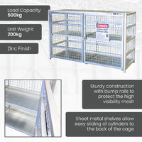 Gas Cylinder Cage