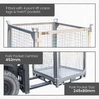 Crane Pallet Cage