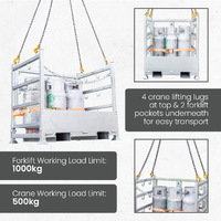 Gas Cylinder Stillage Cage