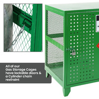 Fork Gas Storage Cage - 6 Cylinders