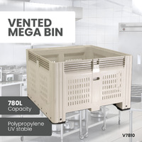 Plastic Mega Bins (Vented & Solid)