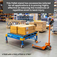 Heavy Duty Pallet Stand (with Short Adjustable Legs)