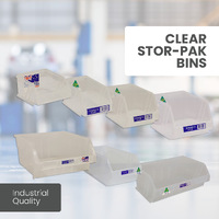 Clear Stor-Pak Bins