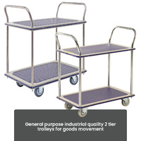 Multi Purpose 2 Tier Trolleys