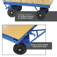 Timber Deck Wagon Platform Truck