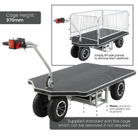 Large Powered Platform Trolley