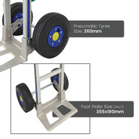 150kg Capacity Aluminium Hand Trolley