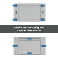 Panel Cart With Adjustable Load Bars