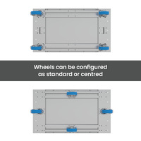 A Frame Panel Carts (Polyurethane Wheels)