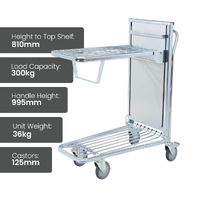 Self Levelling Shelf Trolley