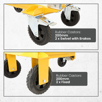 Rough Terrain Scissor Lift Trolley