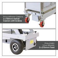 Self Propelled Electric Scissor Lift Trolley (double scissor)