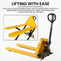 1000KG Hi Lift Pallet Trucks - Manual