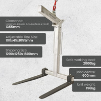 Automatic Pallet Hook 2000kg