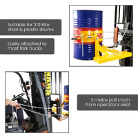 Forklift Drum Rotator