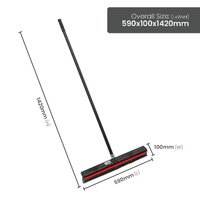 Industrial Broom with Squeegee