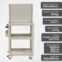 Peg Board Tool Trolley