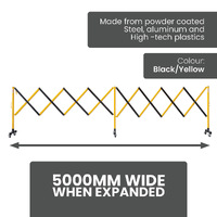 5 Metre Double Expanding Barrier