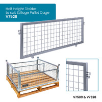 Stillage Pallet Cage (Half Height)