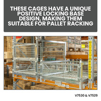 Mesh Stillage Transport Storage cage