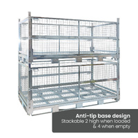 Double Width Storage Transport Cage