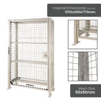 Lockable Mesh Storage Cage