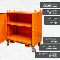 Site Tool Cabinet - Single Door