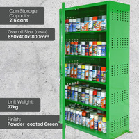 Aerosol Cage - 216 Can Capacity (Upright)