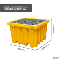 Single & Double IBC Bunded Pallets