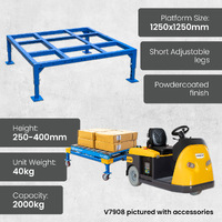 Heavy Duty Pallet Stand (with Short Adjustable Legs)