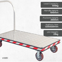 Heavy Duty Aluminium Platform Trolleys