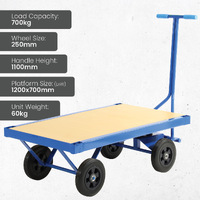 Timber Deck Wagon Platform Truck