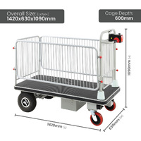 Powered Platform Trolley (with cage)