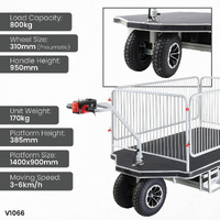 Large Powered Platform Trolley