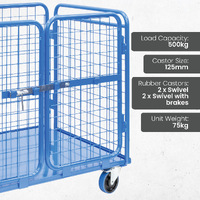 Heavy Duty Cage Trolley