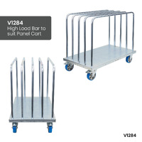 Panel Cart With Adjustable Load Bars