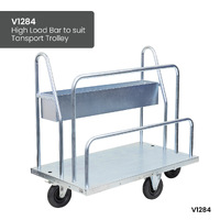 Transport Trolley with Storage Tray (Polyurethane Castors)